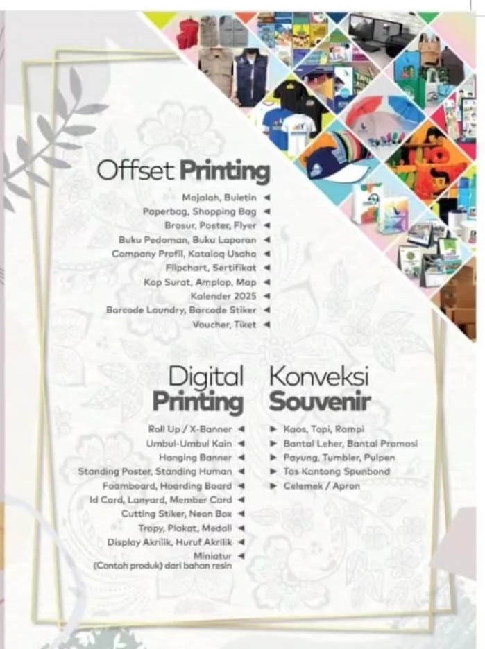 Layanan PT Multi Karya Grafika Utama